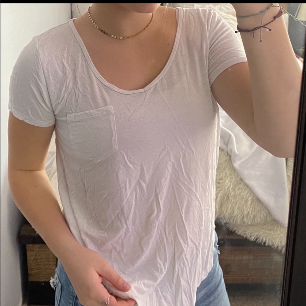 Hollister white TShirt